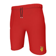 Load image into Gallery viewer, Amethyst Rockstars (Rockstar) Men's Gym Shorts (Red)