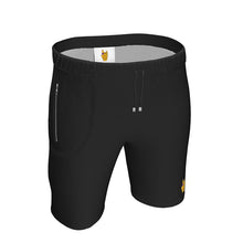 Load image into Gallery viewer, Amethyst Rockstars (Rockstar) Men's Gym Shorts (Black)