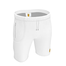 Load image into Gallery viewer, Amethyst Rockstars (Rockstar) Men'sGym Shorts (White)