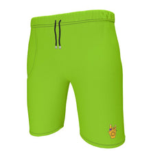 Load image into Gallery viewer, Amethyst Rockstars "Rockstar" Mens Gym Shorts (Green)