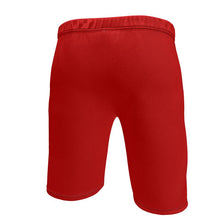 Load image into Gallery viewer, Amethyst Rockstars (Rockstar) Men&#39;s Gym Shorts (Red)
